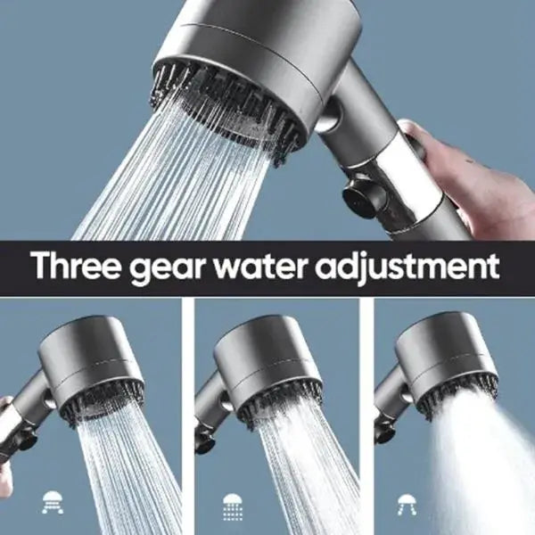 Hidroluxe™️ Original - Cabezal de Ducha Masajeador de Alta Presión