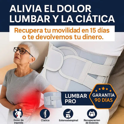 Cinturón Lumbar Mediflex™️ Alivio y soporte lumbar todo el día